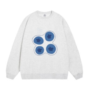 Blueberry Printed Sweatshirt