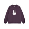 Cute Bunny Round Neck Sweatshirt