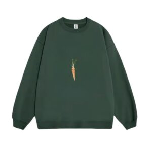 Creative Vegetable Print Sweatshirt
